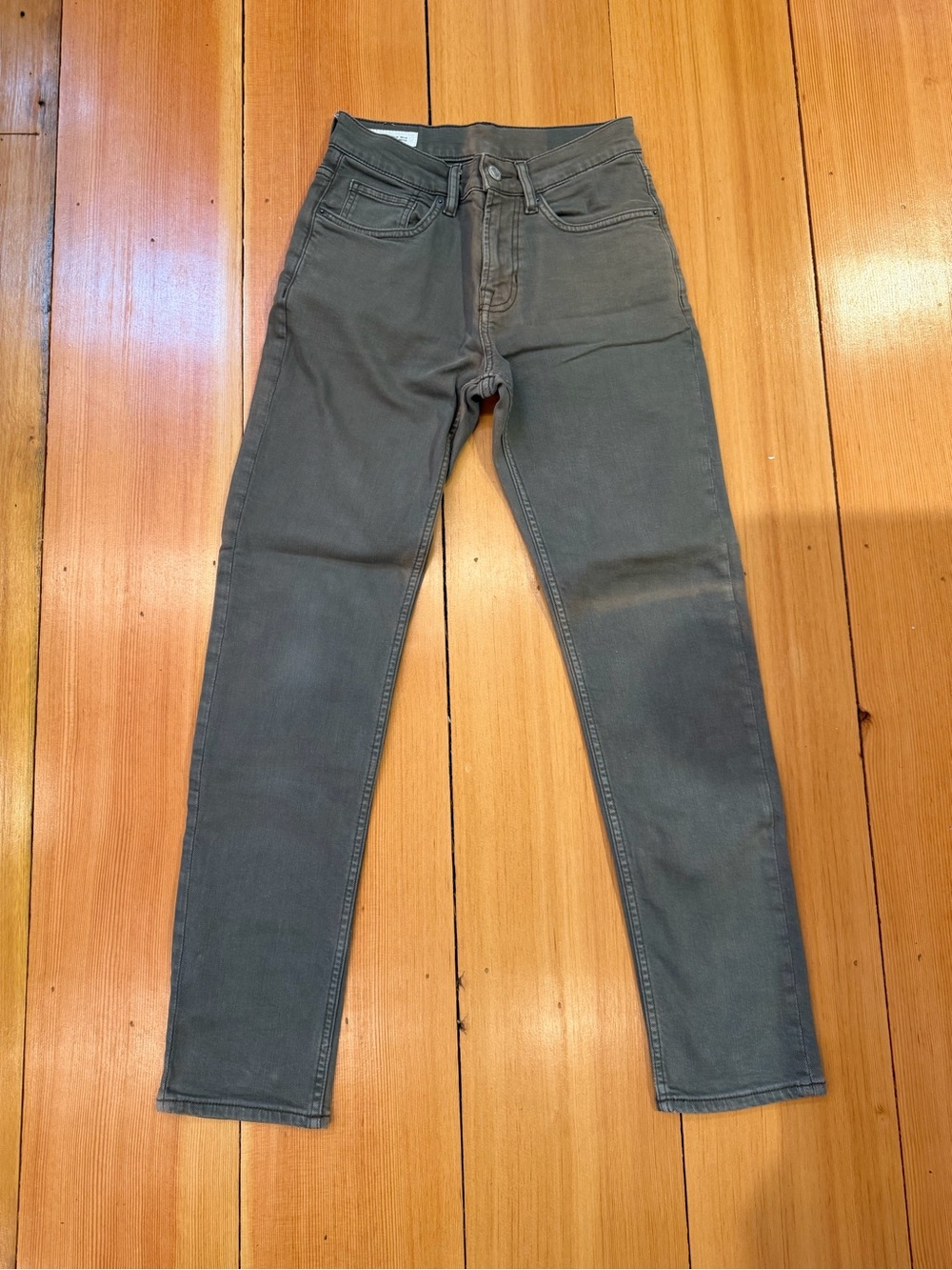 Zara Men's Slim Jeans in Olive